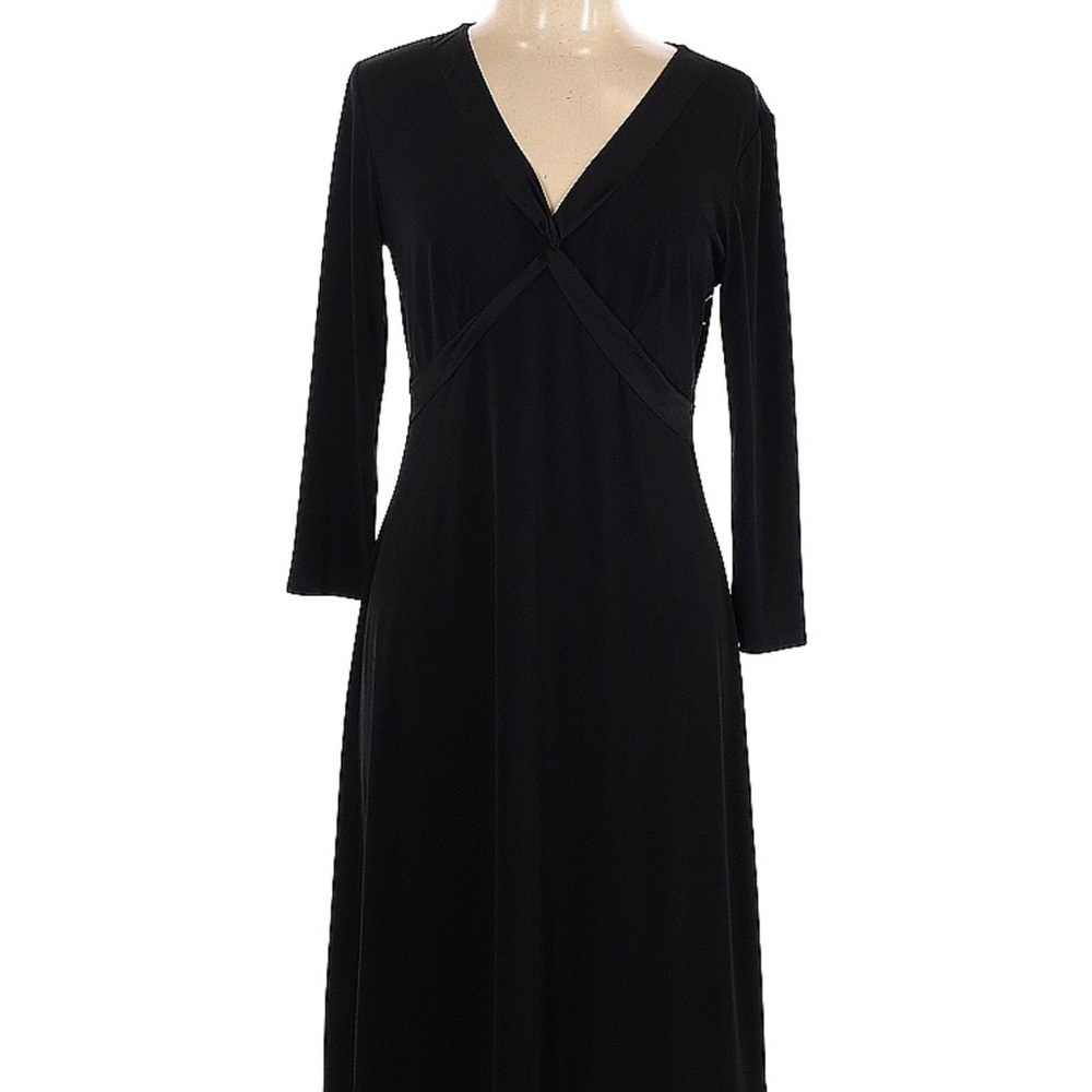 BCBG Paris Dress Size Large Black Casual Dress